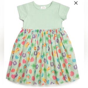 Sweet Wink Lucky Charm St. Patrick’s Day Short Sleeve Tutu Dress